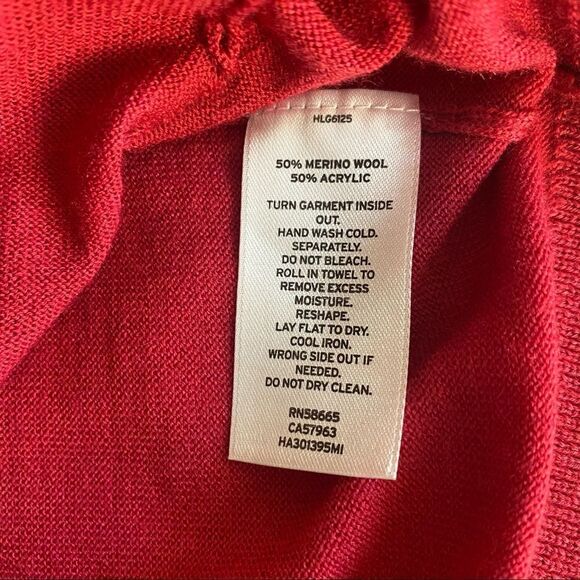 Halogen Pink Button Down Cardigan Sz L - Picture 7 of 9